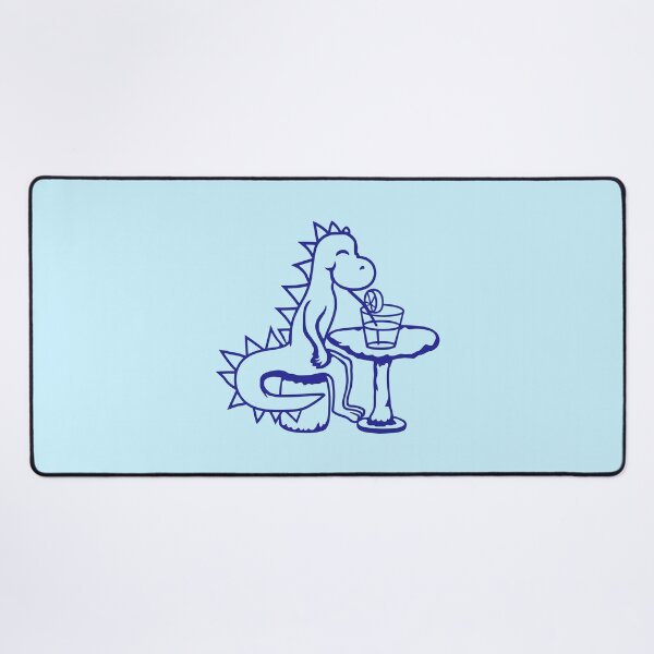 Item preview, Stegosaurus Lemonade Drink Drinking Stone Table Happy Thirsty designed and sold by shirt-o-mat.