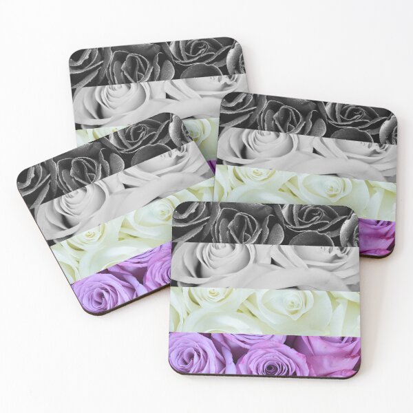 Item preview, Asexual Flag Roses Design designed and sold by CarefulCreation.