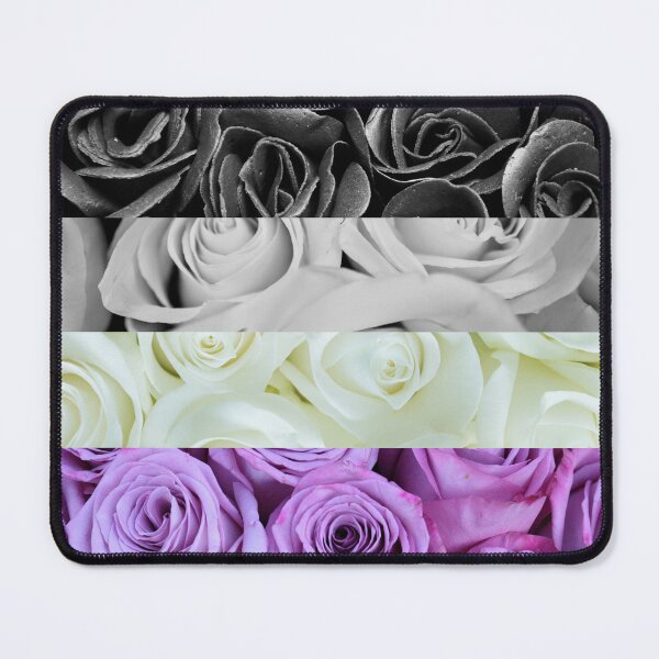 Item preview, Asexual Flag Roses Design designed and sold by CarefulCreation.