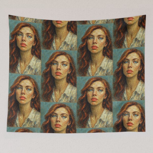 Item preview, The Widow's Gaze - Art Print  designed and sold by CleverCulture.