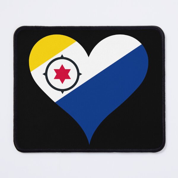 Item preview, Bonaire Heart Flag - Caribbean Pride designed and sold by NTGUILTY.