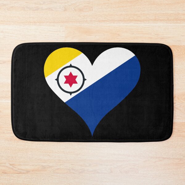 Item preview, Bonaire Heart Flag - Caribbean Pride designed and sold by NTGUILTY.