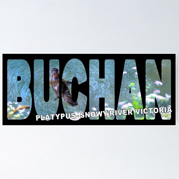 Item preview, BUCHAN Platypus Snowy River Victoria - East Gippsland designed and sold by Adam Gormley.