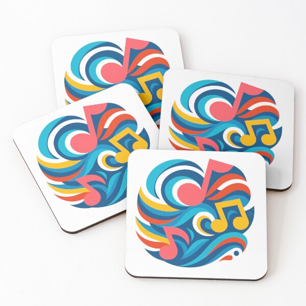 Item preview, Puerto Rican Music Waves – Bold Geometric Tropical Rhythm Design designed and sold by BoricuaRebelde.