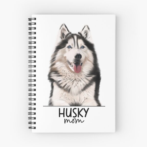 Item preview, Husky Mom – Realistic Illustration designed and sold by PitiHerreraStudio.
