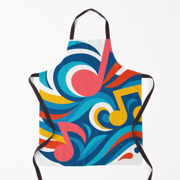 Item preview, Puerto Rican Music Waves – Bold Geometric Tropical Rhythm Design designed and sold by BoricuaRebelde.