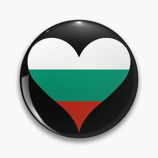 Item preview, Bulgaria Heart Flag - Peace, Freedom, and Courage designed and sold by NTGUILTY.