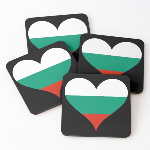 Item preview, Bulgaria Heart Flag - Peace, Freedom, and Courage designed and sold by NTGUILTY.
