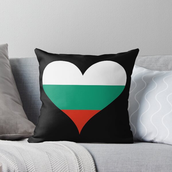 Item preview, Bulgaria Heart Flag - Peace, Freedom, and Courage designed and sold by NTGUILTY.