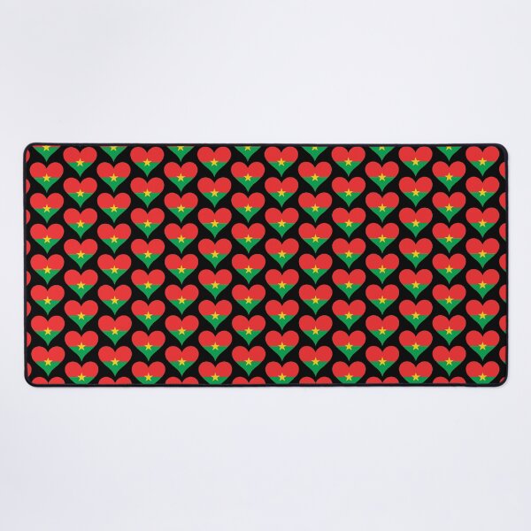 Item preview, Burkina Faso Heart Flag - Land of the Incorruptibles designed and sold by NTGUILTY.