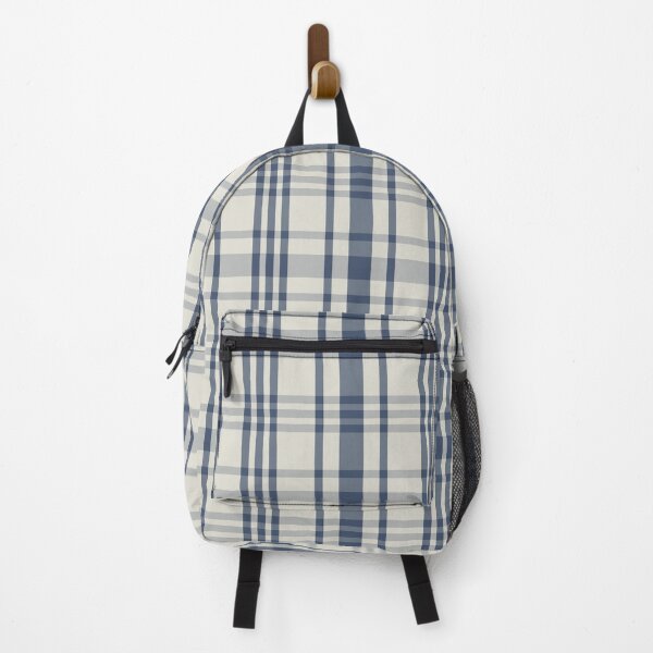 Item preview, Farmhouse Plaid Muted Blue designed and sold by Sharon Schwalbe.