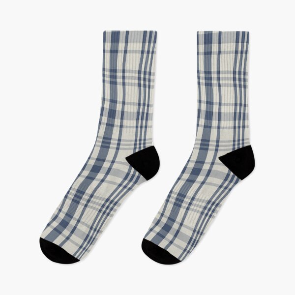 Item preview, Farmhouse Plaid Muted Blue designed and sold by Sharon Schwalbe.