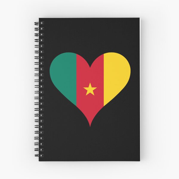Item preview, Cameroon Heart Flag - Peace, Work, Fatherland designed and sold by NTGUILTY.