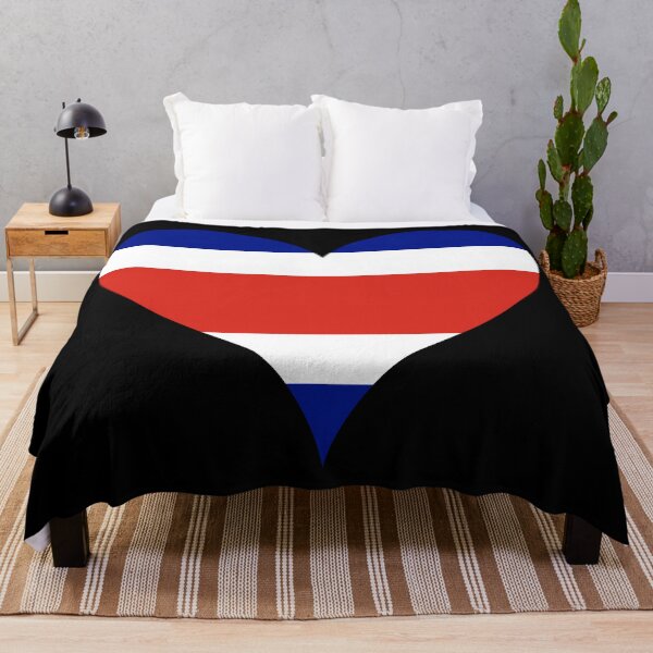 Item preview, Costa Rica Heart Flag - Pura Vida designed and sold by NTGUILTY.
