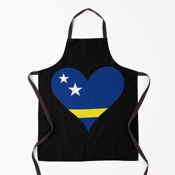 Item preview, Curaçao Heart Flag - Dushi Kòrsou designed and sold by NTGUILTY.