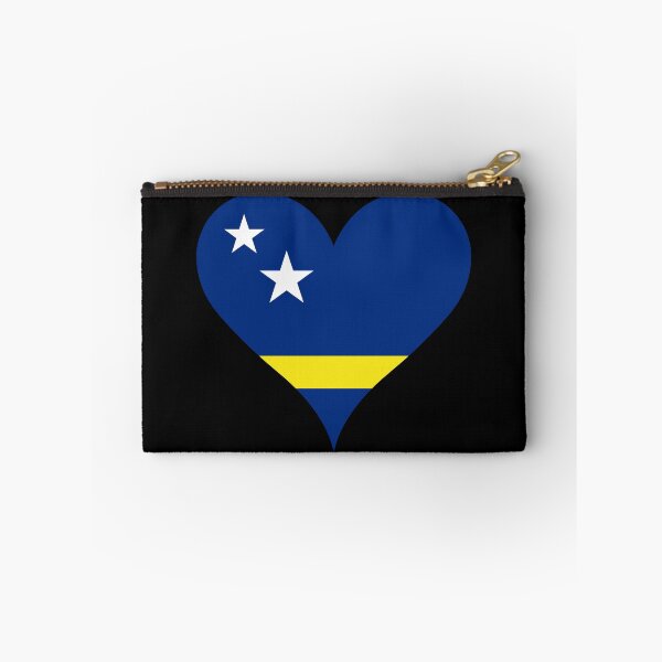 Item preview, Curaçao Heart Flag - Dushi Kòrsou designed and sold by NTGUILTY.