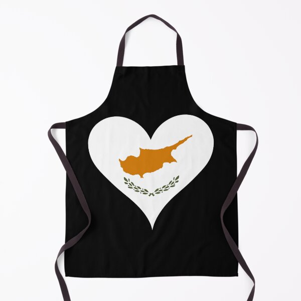Item preview, Cyprus Heart Flag - Island of Peace designed and sold by NTGUILTY.