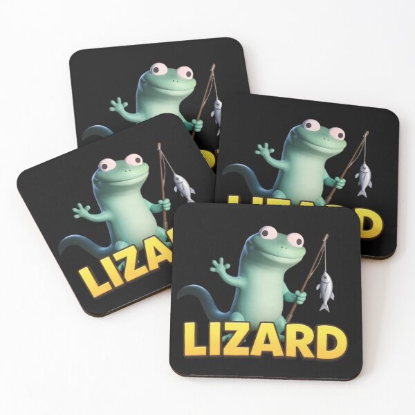 Item preview, Elio Lizard Fishing Meme designed and sold by lojadpop.