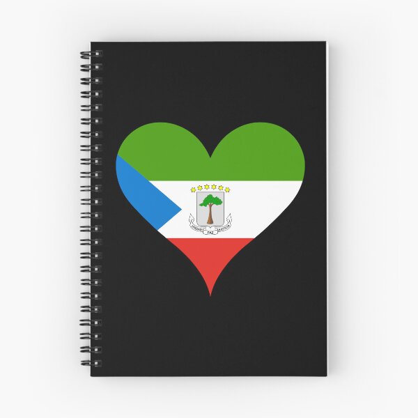 Item preview, Equatorial Guinea Heart Flag - Unity, Peace, Justice designed and sold by NTGUILTY.