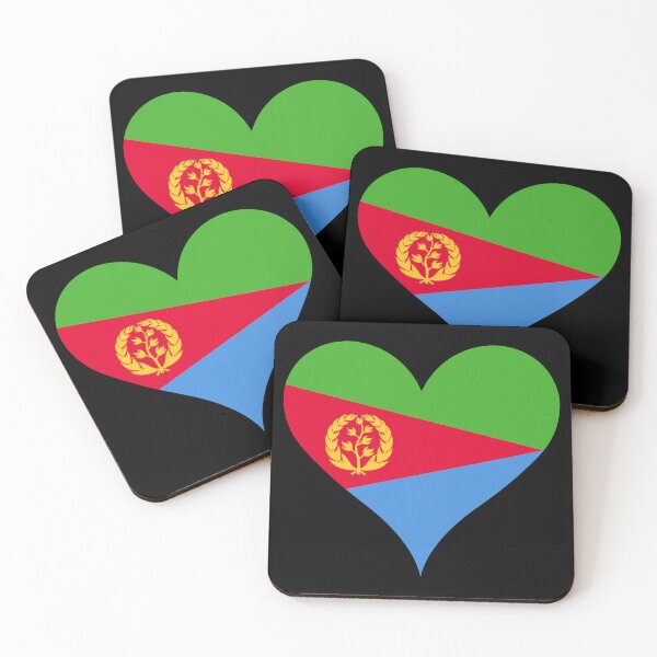 Item preview, Eritrea Heart Flag - Land of Unity designed and sold by NTGUILTY.