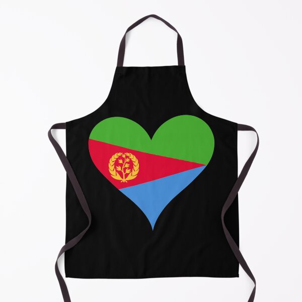 Item preview, Eritrea Heart Flag - Land of Unity designed and sold by NTGUILTY.