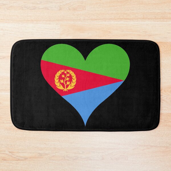 Item preview, Eritrea Heart Flag - Land of Unity designed and sold by NTGUILTY.