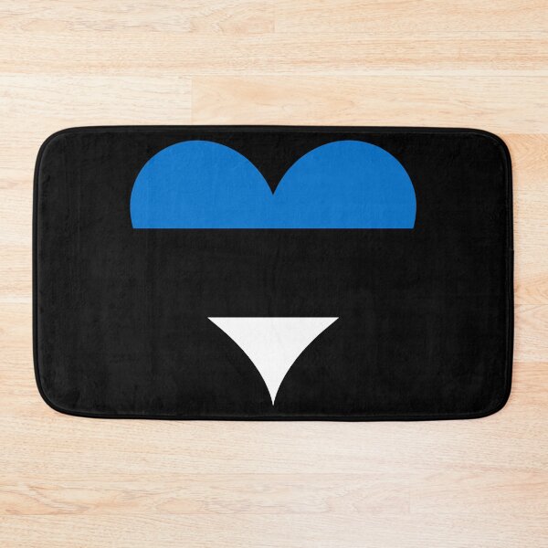Item preview, Estonia Heart Flag - Sinimustvalge designed and sold by NTGUILTY.