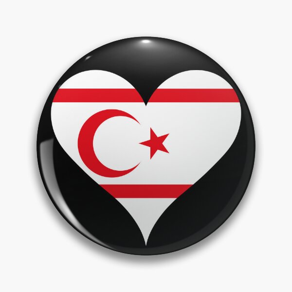 Item preview, Northern Cyprus Heart Flag - Peace and Turkishness designed and sold by NTGUILTY.