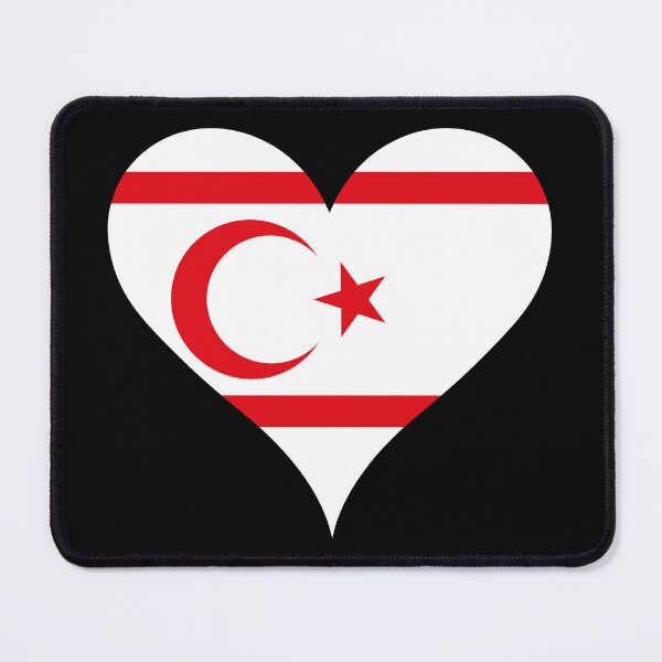 Item preview, Northern Cyprus Heart Flag - Peace and Turkishness designed and sold by NTGUILTY.