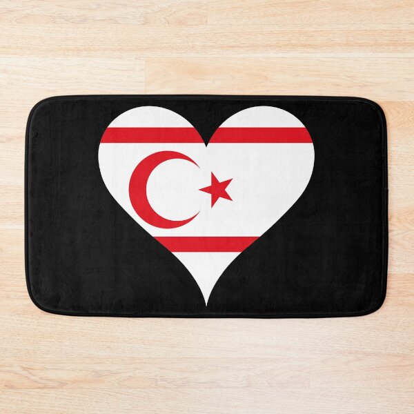 Item preview, Northern Cyprus Heart Flag - Peace and Turkishness designed and sold by NTGUILTY.