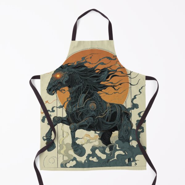 Item preview, Phantom Steed Under the Blood Moon designed and sold by ArgentoArt.