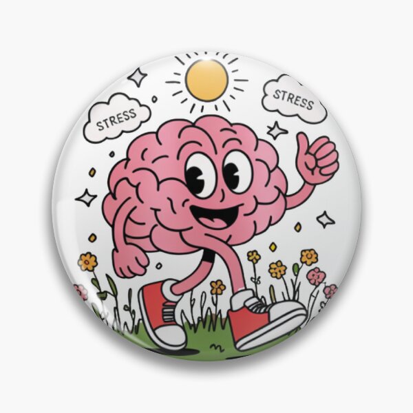 Item preview, mental health walk Walking Off the Worries designed and sold by Uglyandcute.