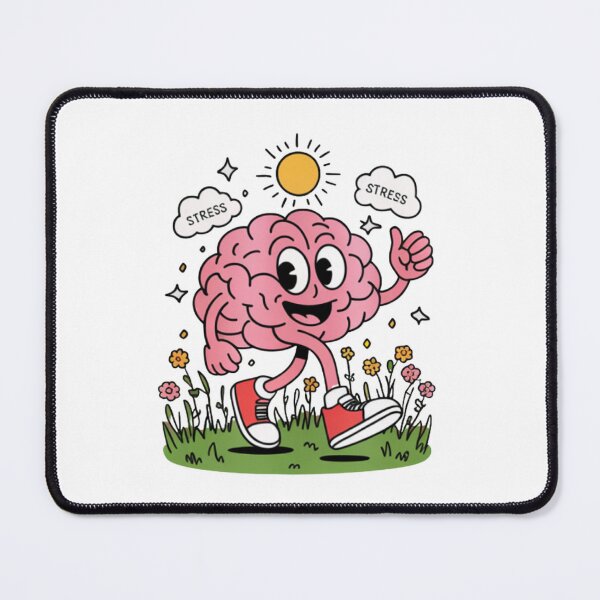 Item preview, mental health walk Walking Off the Worries designed and sold by Uglyandcute.