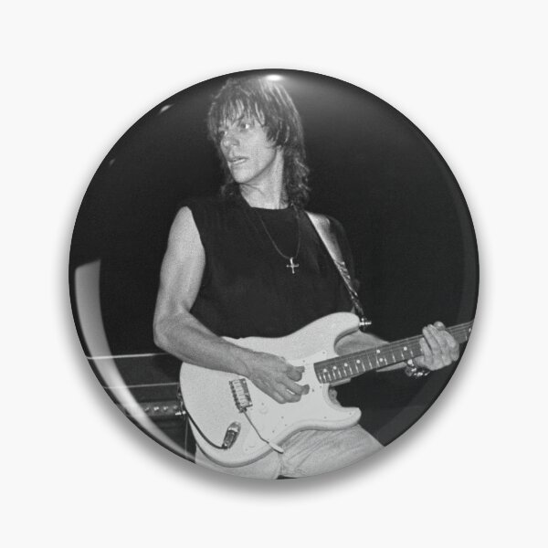 Item preview, Jeff Beck - BW Photograph designed and sold by ConcertImages.