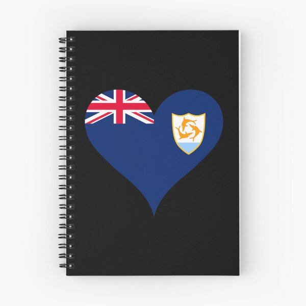 Item preview, Anguilla Heart Flag - Unity, Strength, and Endurance designed and sold by NTGUILTY.