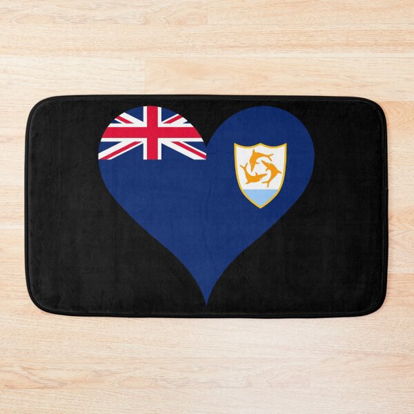 Item preview, Anguilla Heart Flag - Unity, Strength, and Endurance designed and sold by NTGUILTY.