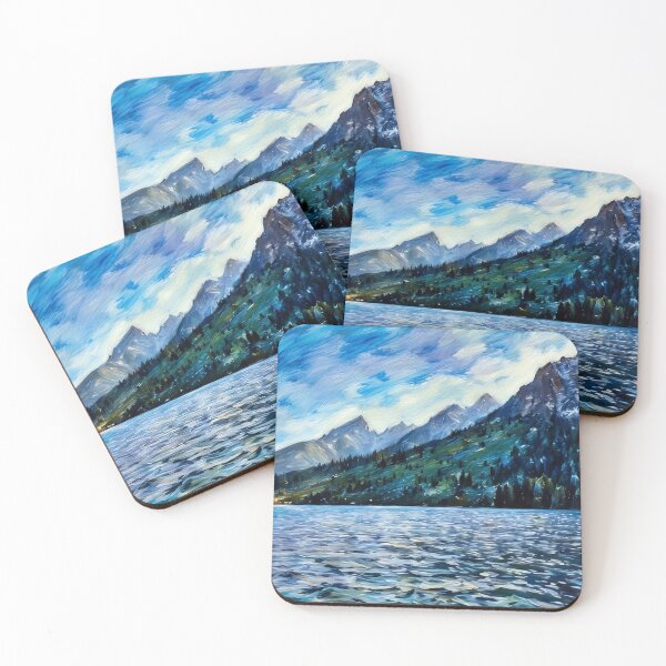 Item preview, Tetons from Jackson Lake designed and sold by The Wandering Bookworm.