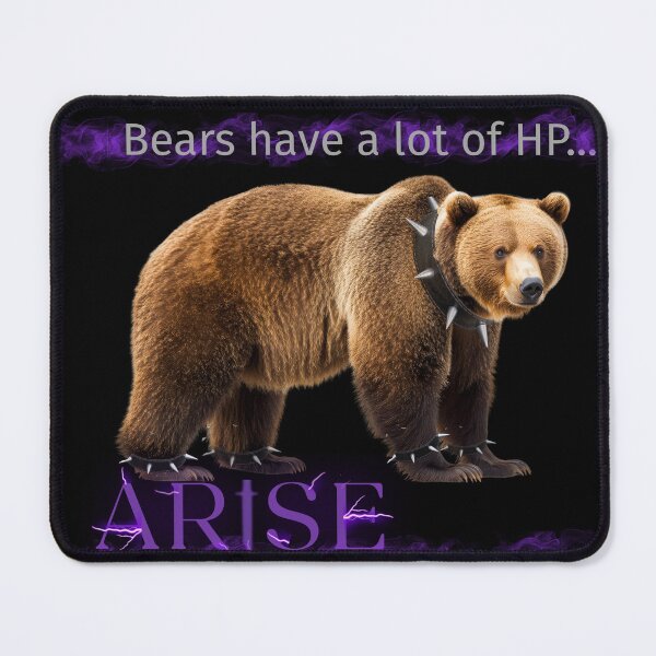 Item preview, Bears have a lot of HP designed and sold by HithertoAi.