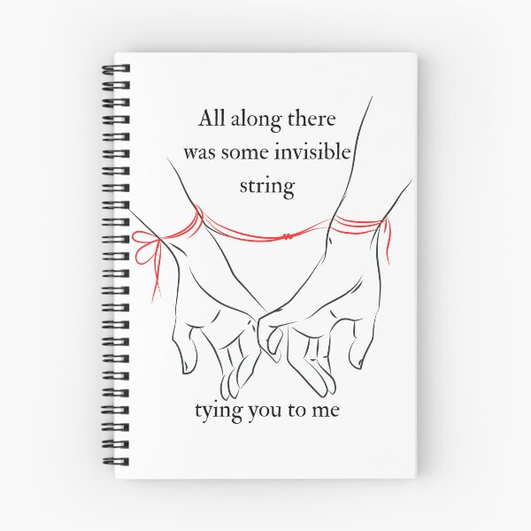 Item preview, Invisible String Love Illustration designed and sold by Mo & Ko Design.