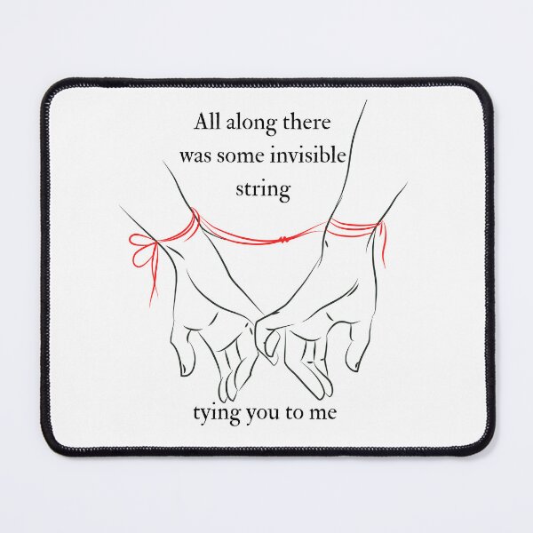 Item preview, Invisible String Love Illustration designed and sold by Mo & Ko Design.