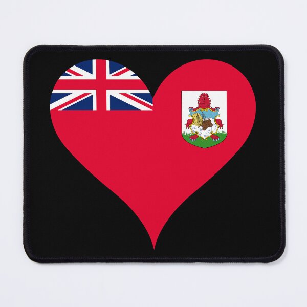 Item preview, Bermuda Heart Flag - Quo Fata Ferunt designed and sold by NTGUILTY.