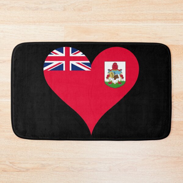 Item preview, Bermuda Heart Flag - Quo Fata Ferunt designed and sold by NTGUILTY.