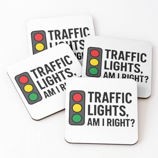 Item preview, Funny Traffic Light Confusion – Driver Humor Sticker designed and sold by astersgraphics.