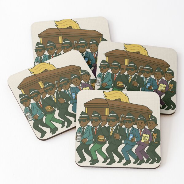 Item preview, FUNeral Dance Parody – Carrying the Golden Hair designed and sold by PoliticalSatire2025.