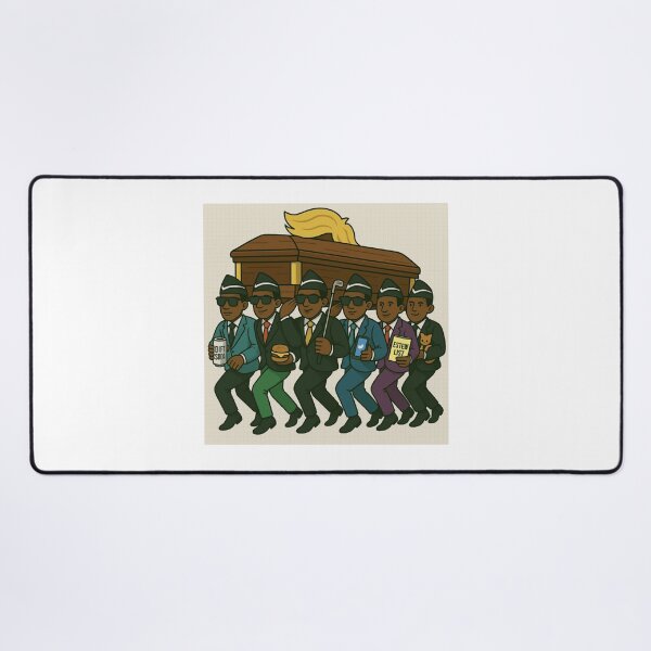 Item preview, FUNeral Dance Parody – Carrying the Golden Hair designed and sold by PoliticalSatire2025.