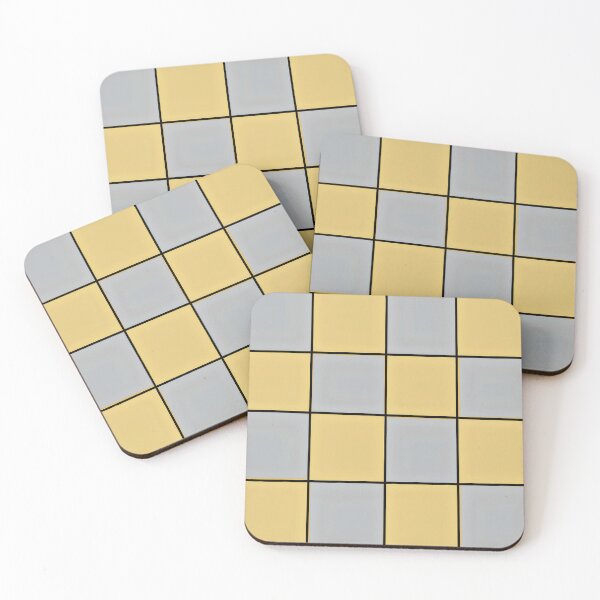 Item preview, Silver and Gold Checks designed and sold by Anne's Drawing and Design.