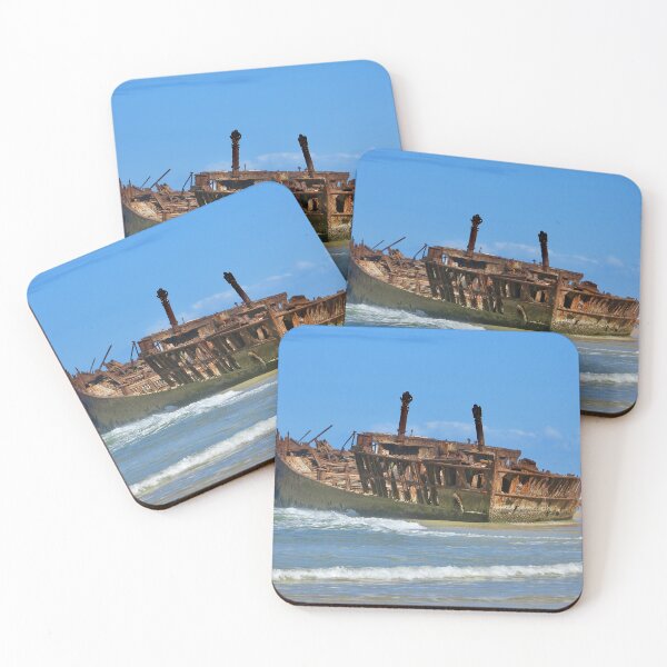 Item preview,  SS Maheno Shipwreck K'gari Fraser Island front shot designed and sold by Mark Grimsley.