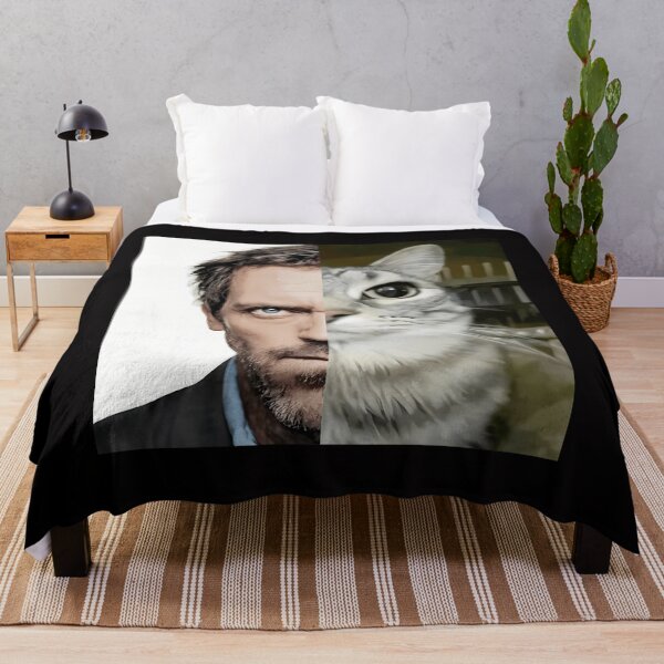 Item preview, House Md Cat Meme designed and sold by raemiart.