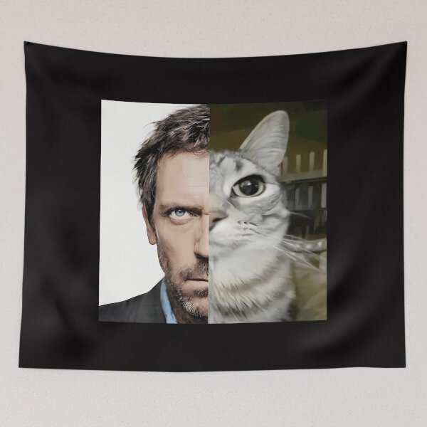 Item preview, House Md Cat Meme designed and sold by raemiart.