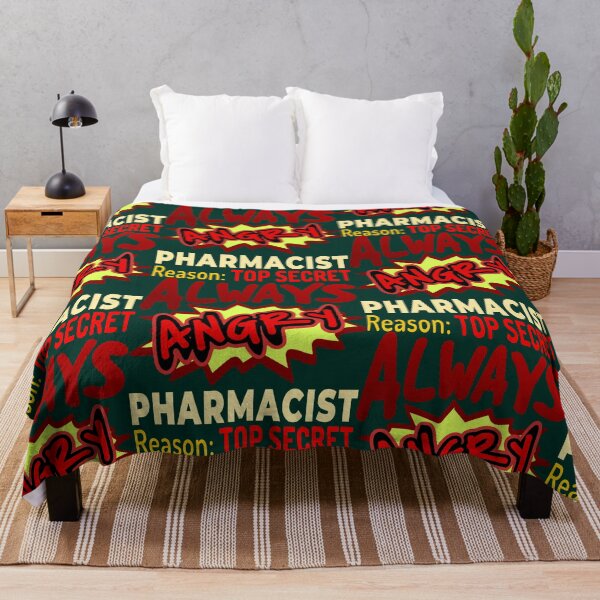 Item preview, Always Angry Pharmacist Reason: Top Secret designed and sold by DNC1134.